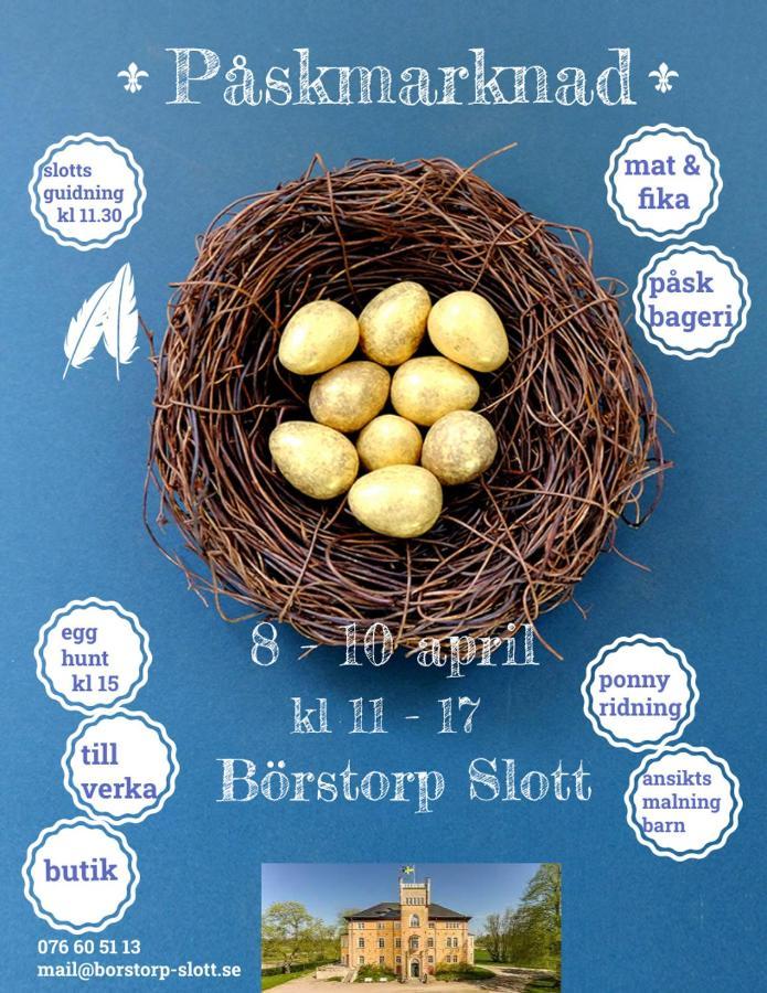 Boerstorp Slott Bed & Breakfast Lugnas Ngoại thất bức ảnh